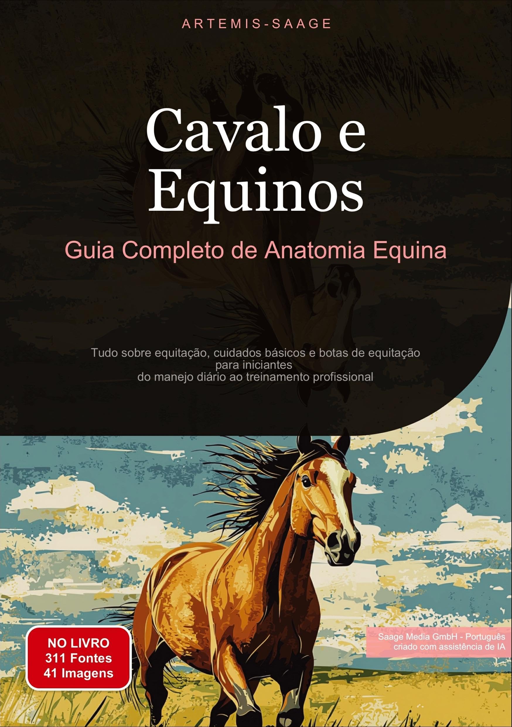 Cavalo e Equinos: Guia Completo de Anatomia Equina: Tudo sobre equitação, cuidados básicos e botas de equitação para iniciantes - do manejo diário ao treinamento profissional