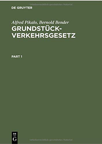 Grundstückverkehrsgesetz: Kommentar