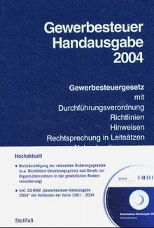 Gewerbesteuer-Handausgabe 2003, m. CD-ROM