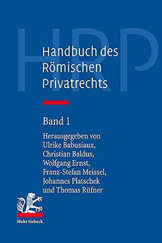 Handbuch des Römischen Privatrechts - Neuware