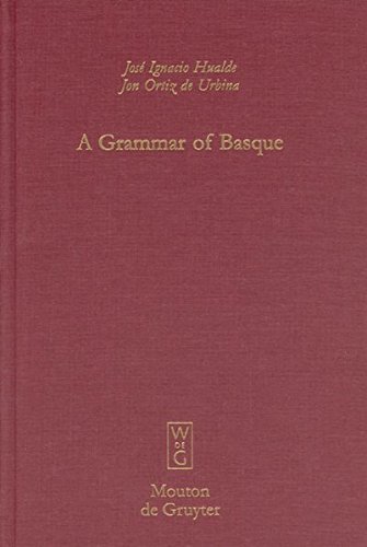 A grammar of Basque (Mouton Grammar Library)