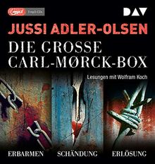 Die große Carl-Morck-Box 1: Lesungen mit Wolfram Koch (3 mp3-CDs) (Carl-Mørck-Reihe)