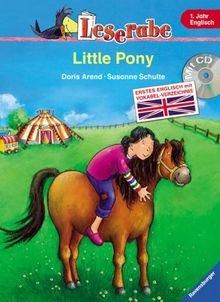 Leserabe Englisch. Little Pony. Erstes Englisch mit Vokabel-Verzeichnis, mit CD