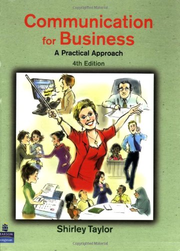 Taylor, S: Communication for Business: A Practical Approach