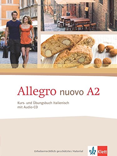 Allegro nuovo BdA2 Kurs- und Übungsbuch Italienisch m Audio-CD Kartoniert (TB)