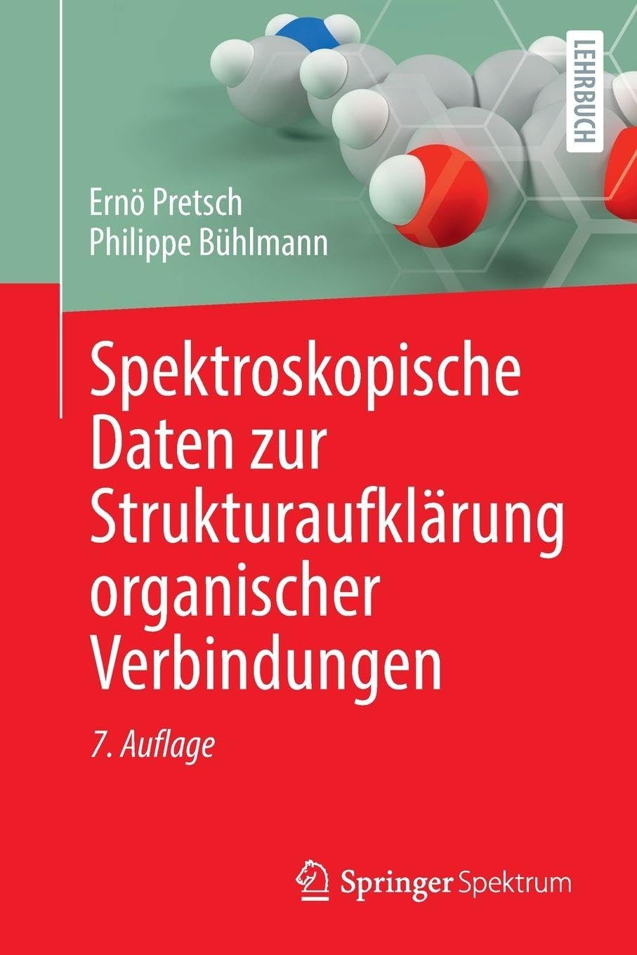 Spektroskopische Daten zur Strukturaufklärung organischer Verbindungen: DE