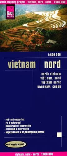 Reise Know-How Landkarte Vietnam Nord (1:600.000): world mapping project