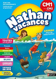 Nathan vacances, CM1 vers le CM2, 9-10 ans : toutes les matières