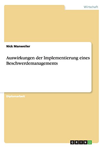 Auswirkungen der Implementierung eines Beschwerdemanagements