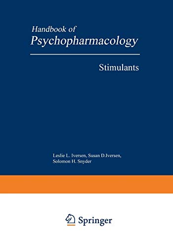 Handbook of Psychopharmacology, Vol. 11:Stimulants (Handbook of Psychopharmacology, 11, Band 11)