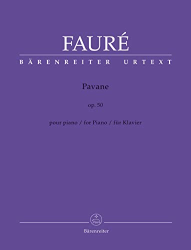 Pavane für Klavier op 50 - Gabriel Fauré Geheftet