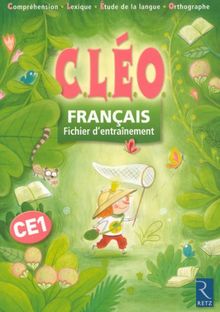 CLEO, français CE1 : fichier d'entraînement