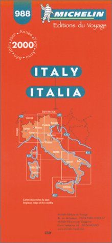 Michelin 2000 Italy (Michelin Maps)