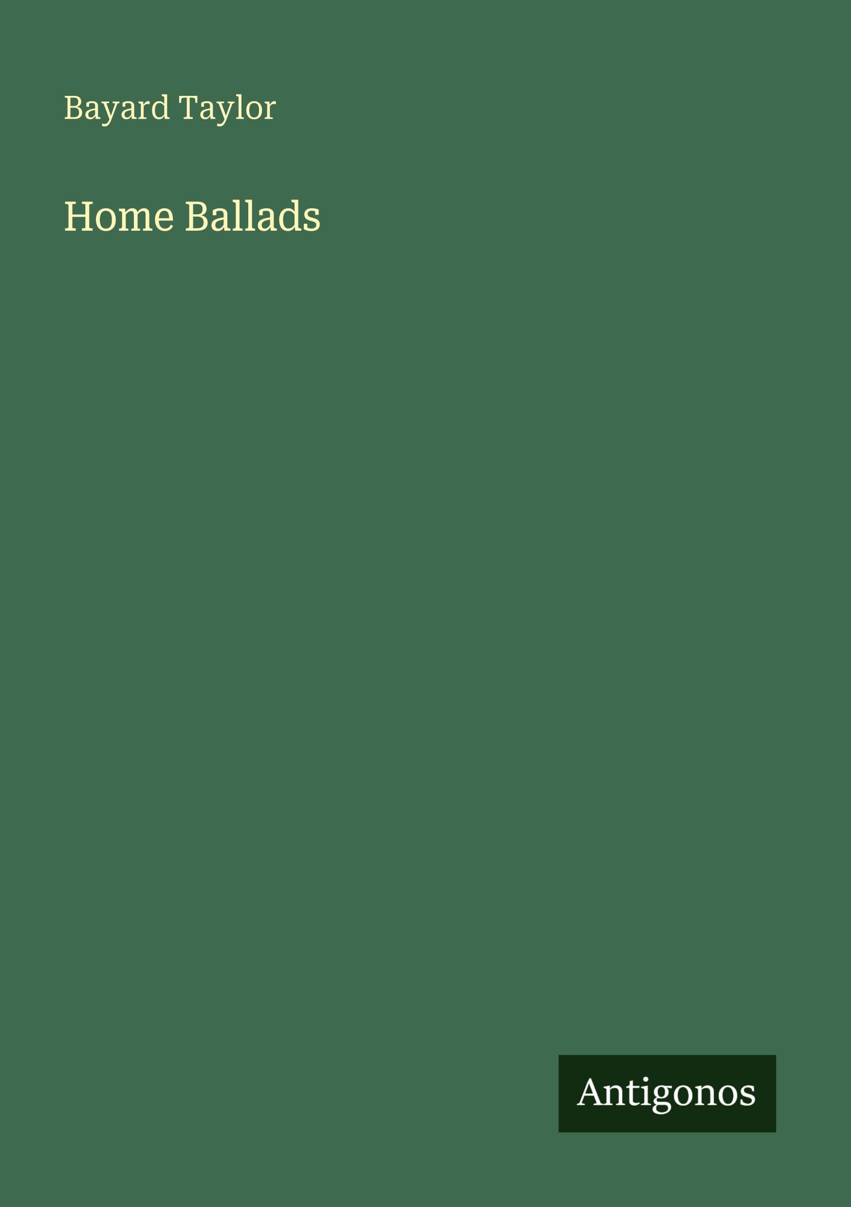 Home Ballads