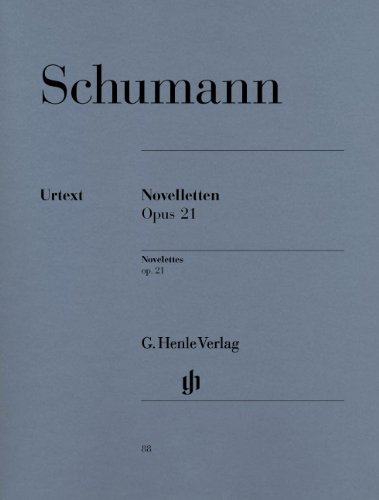 Novelletten op21 Klavier - Robert - Novelletten op 21 Schumann Kartoniert (TB)