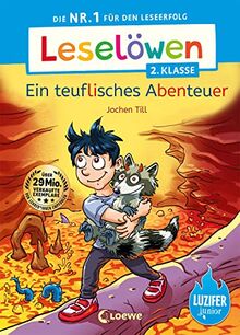 Leselöwen 2. Klasse - Ein teuflisches Abenteuer: Die Nr. 1 für den Leseerfolg - Mit Leselernschrift ABeZeh - Erstlesebuch für Kinder ab 7 Jahren