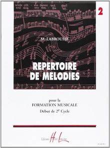 Répertoire de Mélodies Volume 2