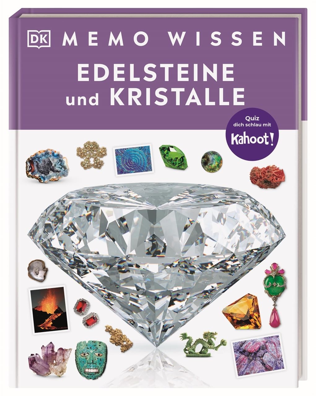memo Wissen. Edelsteine und Kristalle: Funkelnde Smaragde und schillernde Diamanten: Kompetentes Sachwissen und kahoot-Quizfragen. Für Kinder ab 8 Jahren