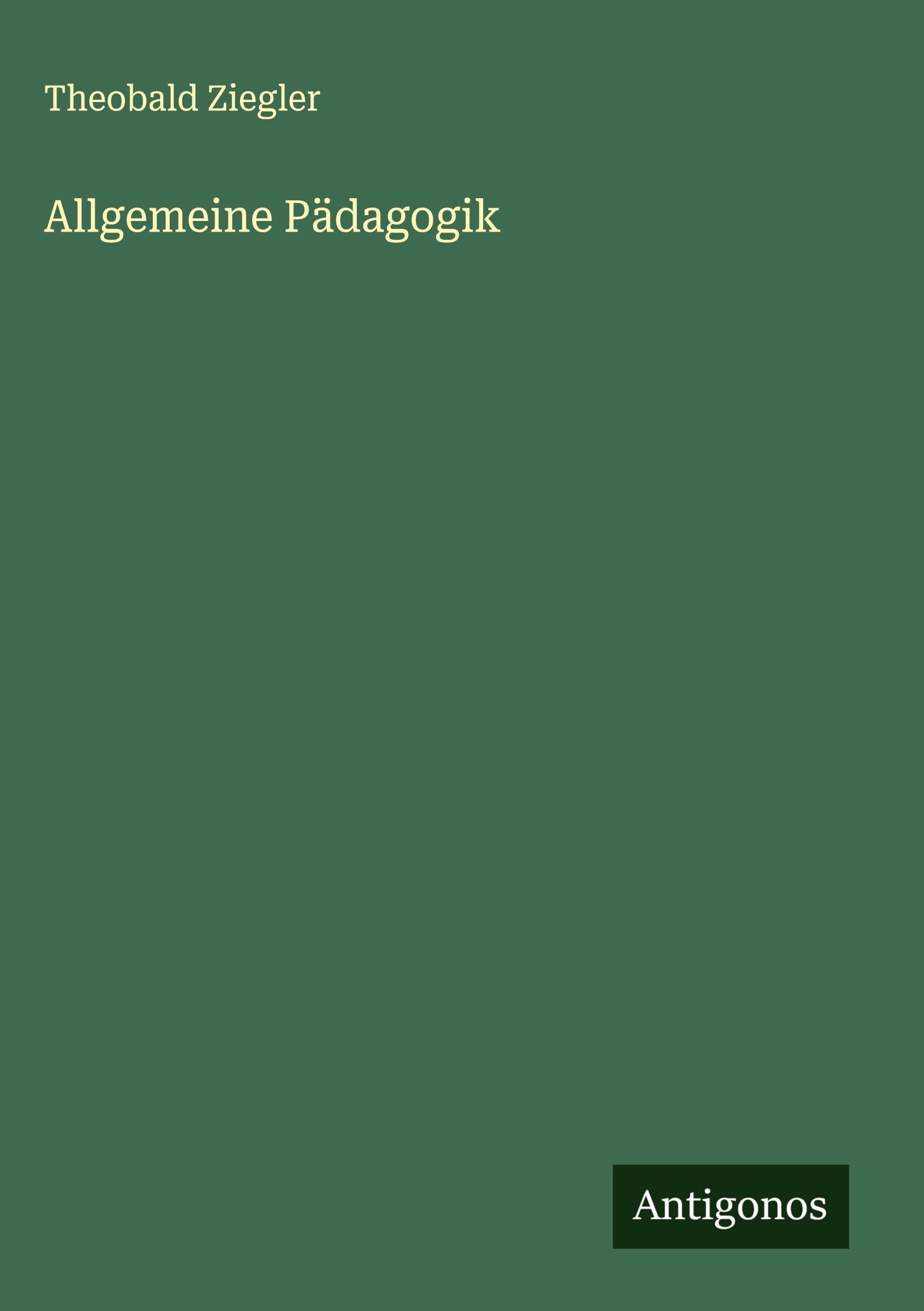 Allgemeine Pädagogik