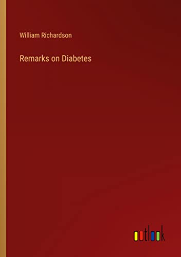 Remarks on Diabetes