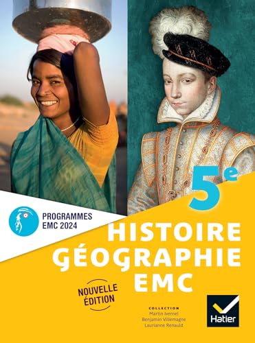 Hatier Histoire-Géographie-Emc 5E - Ed. 2024 - Livre Élève - Martin Ivernel - Broché - Scolaire / Universitaire - Image 2