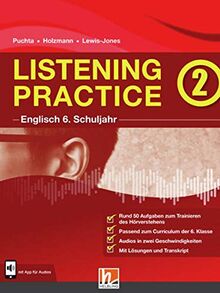 Listening Practice 2. Heft inkl. HELBLING Media App: Englisch Klasse 6. Ausgabe Deutschland (Listening Practice: Englisch)