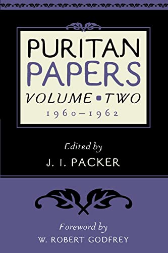 Puritan Papers: 1960-1962