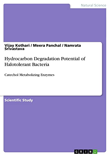 Hydrocarbon Degradation Potential of Halotolerant Bacteria: Catechol Metabolizing Enzymes
