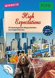 PONS Hörbuch Englisch "High Expectations": 20 landestypische Hörgeschichten zum Englischlernen (PONS Hörbücher)