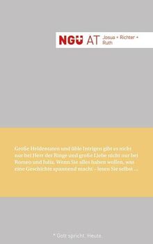 NGÜ. AT. Josua + Richter + Ruth: Neue Genfer Übersetzung