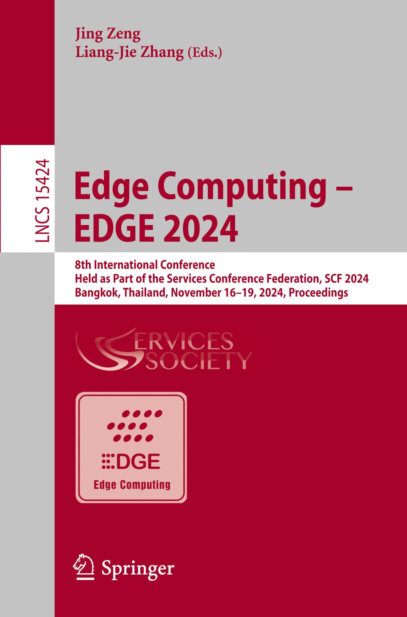 Edge Computing – EDGE 2024: 8th International Conference, Held as Part of the Services Conference Federation, SCF 2024, Bangkok, Thailand, November ... Notes in Computer Science, 15424, Band 15424)