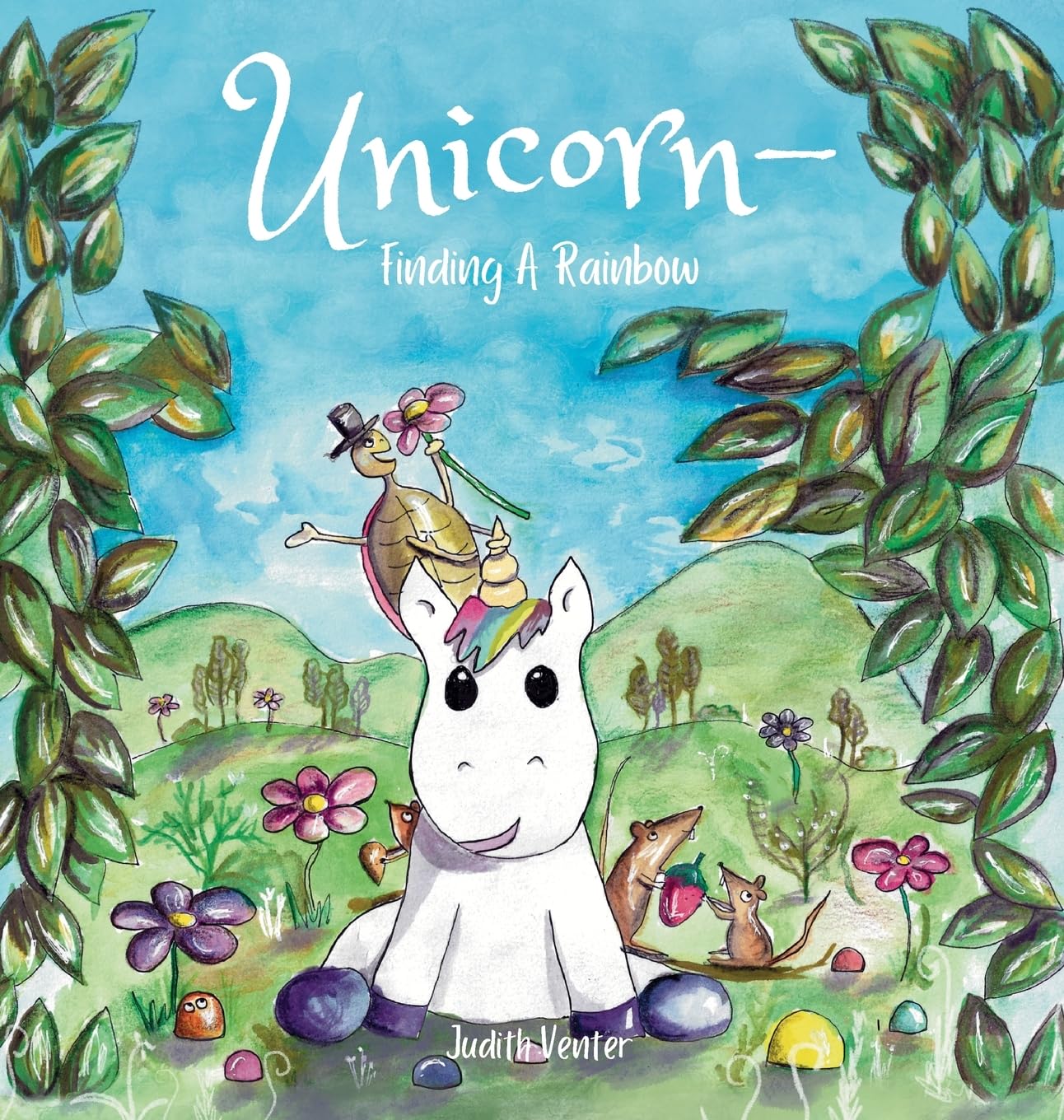 Unicorn - Finding A Rainbow: A Kiddie Professors' Book (STEM). Adventure, Friendship, and a Dash of Science for Kids | Making Learning Fun!