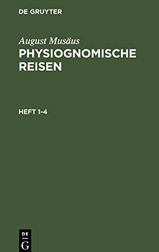 Physiognomische Reisen, Heft 1-4, Physiognomische Reisen Heft 1-4