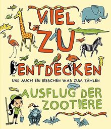 Ausflug der Zootiere: Viel zu entdecken - und auch ein bisschen was zum Zählen