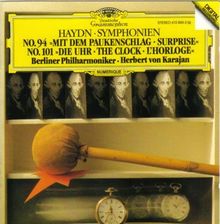 Haydn: Symphonien No. 94  - Mit dem Paukenschlag & No. 101 - Die Uhr