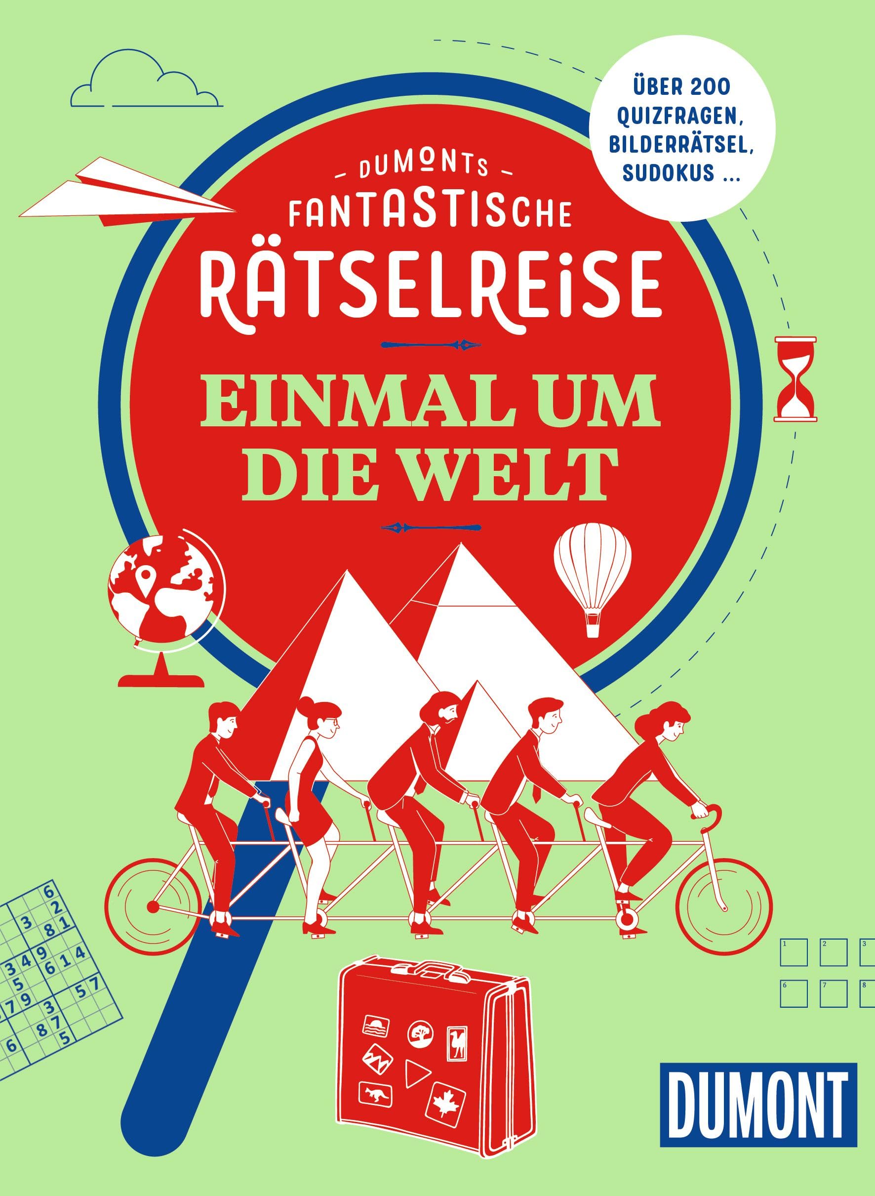 DUMONTs Fantastische Rätselreise Einmal um die Welt (DUMONT Geschenkbuch)