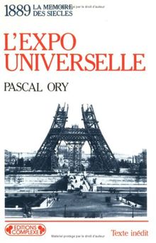 1889, l'expo universelle
