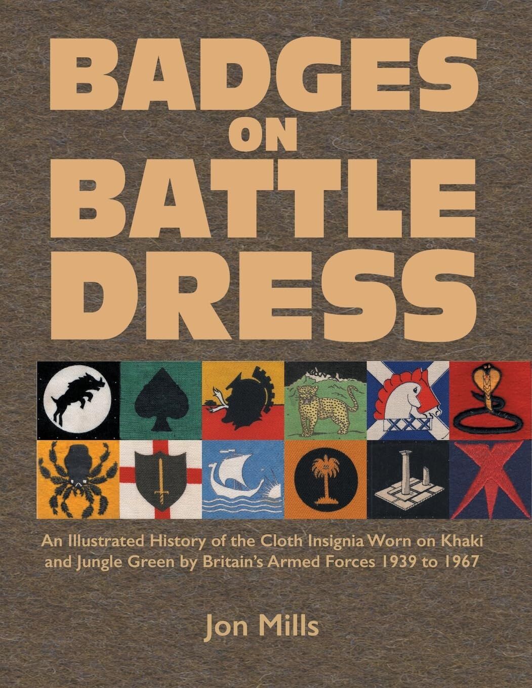 BADGES ON BATTLE DRESS