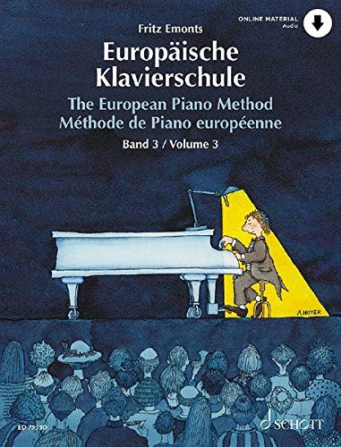 Fritz Emonts Europäische Klavierschule, Band 3. Klavier. Ausgabe Mit Online-Audiodatei.