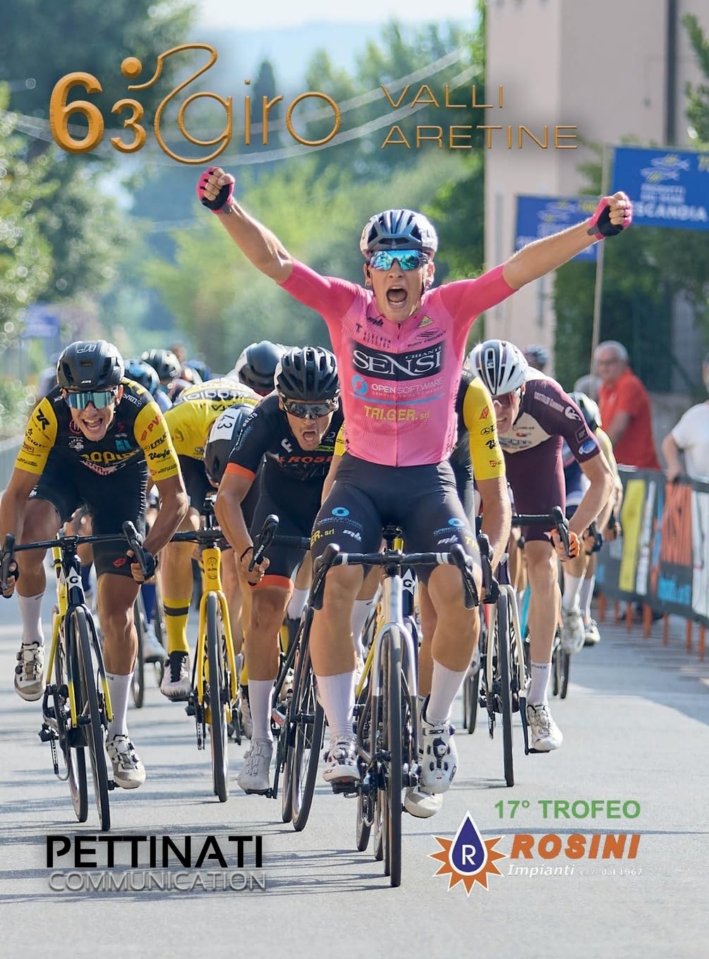 63° GIRO DELLE VALLI ARETINE: GARA CICLISTICA NAZIONALE ELITE - UNDER 23