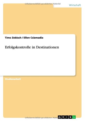 Erfolgskontrolle in Destinationen