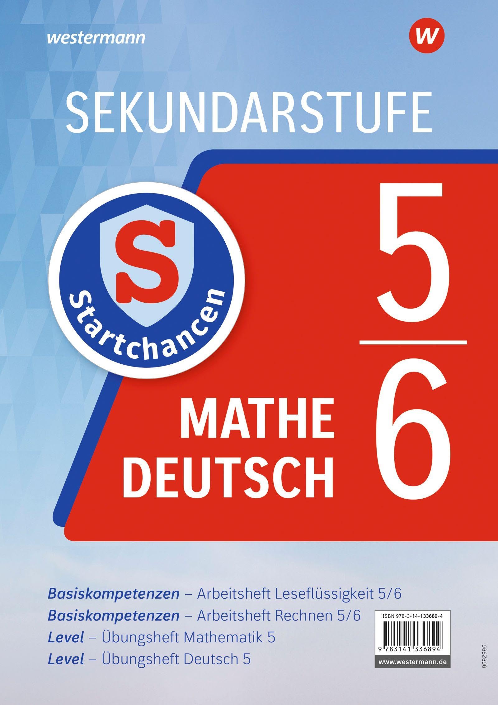 Startchancen-Paket: Basiskompetenzen und Anschlusslernen Klasse 5/6 (4 Hefte) (Startchancen-Pakete)