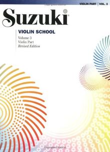 Suzuki Violin School 3, (Revised Edition) (Suzuki Method Core Materials)