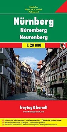 Freytag Berndt Stadtpläne, Nürnberg 1:20.000