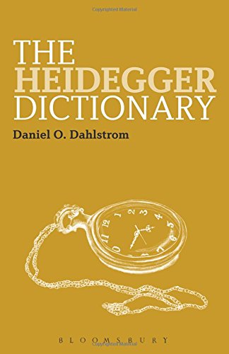 The Heidegger Dictionary (Continuum Philosophy Dictionaries)