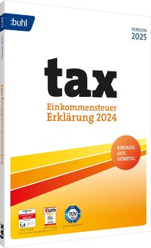Tax 2025 DVD Box (für Steuerjahr 2024)