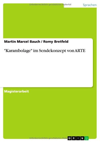 Karambolage im Sendekonzept von ARTE