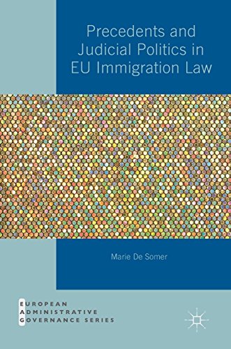 Precedents and Judicial Politics in EU Immigration Law (European Administrative Governance)