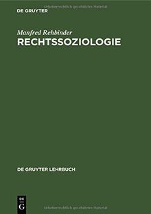 Rechtssoziologie (De Gruyter Lehrbuch)