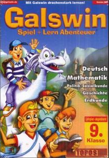 Galswin 2001 9. Klasse Deutsch, Mathematik, Politik/Sozialkunde, Geschichte, Erdkunde, 1 CD-ROM in Kst.-Box